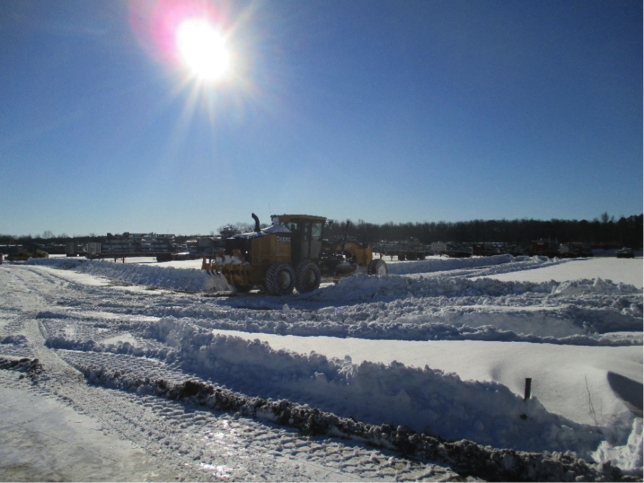 COVE POINT DOSWELL – DOSWELL, VA – GRADING & STONE FOR STORAGE YARD