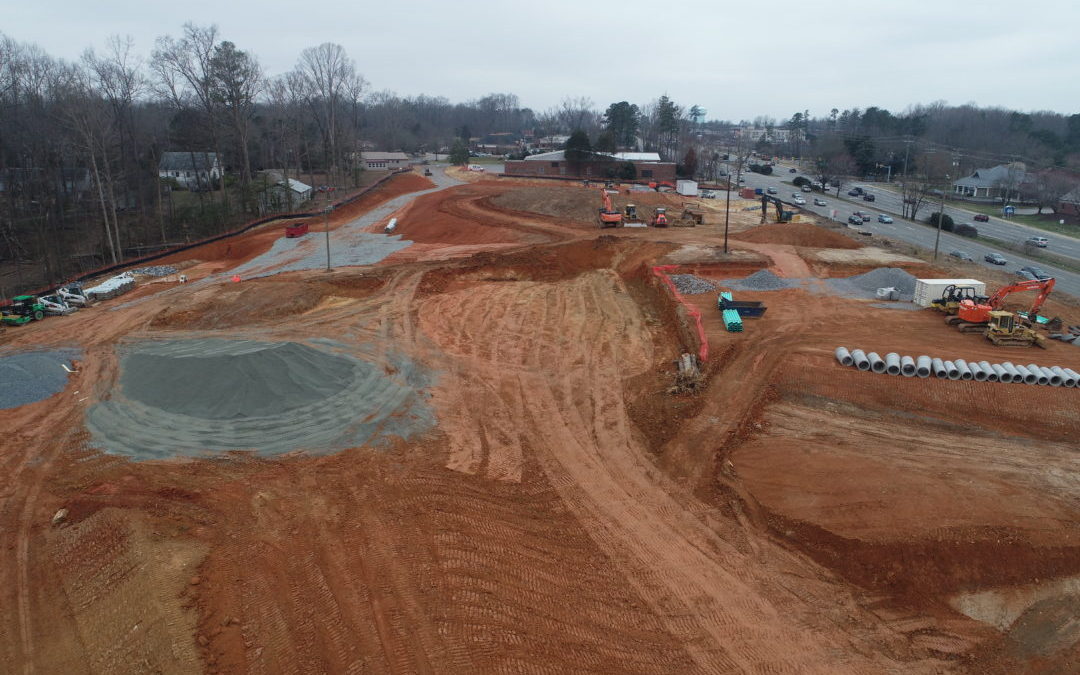 SWIFT CREEK PLACE | Midlothian, VA – Private Commercial Retail – Site Development of 13 acre New Construction Site