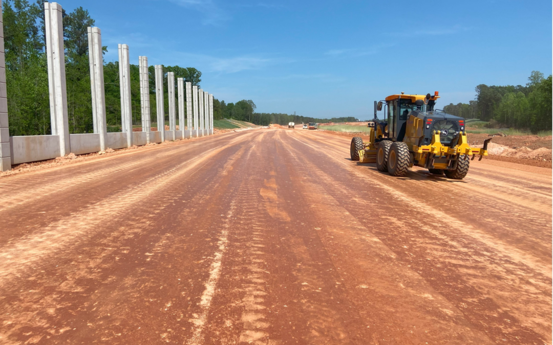 I-540 EXPRESSWAY | Apex, NC – Lime Stabilization, Fine Grading, & Curing Seal