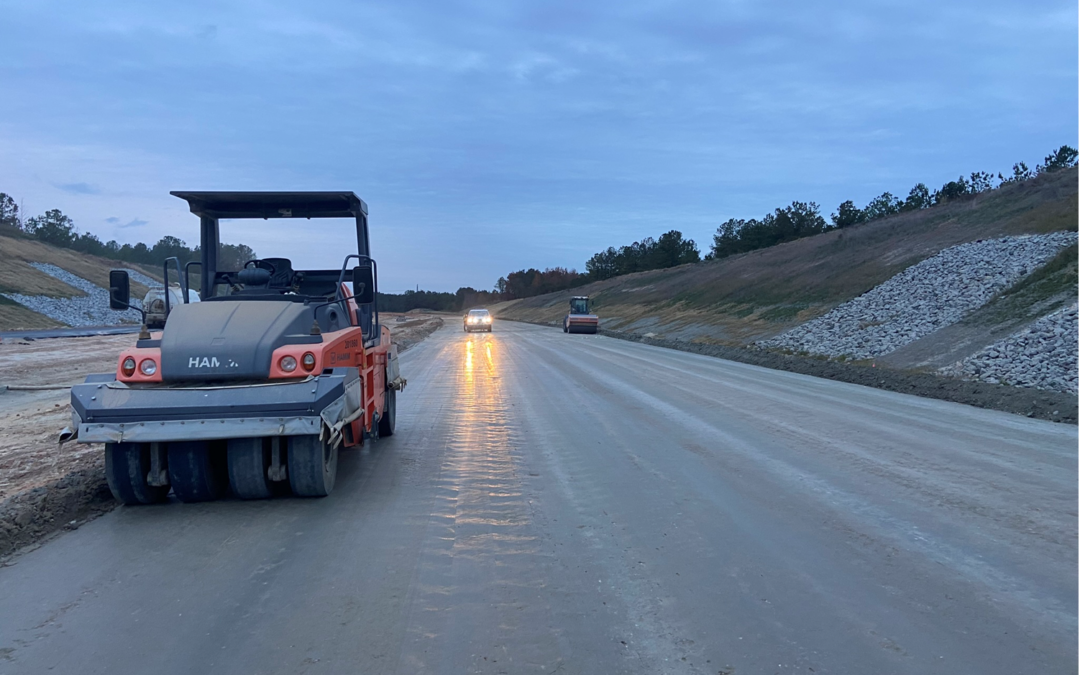 I-74 BYPASS | Richmond County, NC – Cement Stabilization & Fine Grading