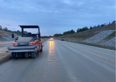 I-74 BYPASS | Richmond County, NC – Cement Stabilization & Fine Grading