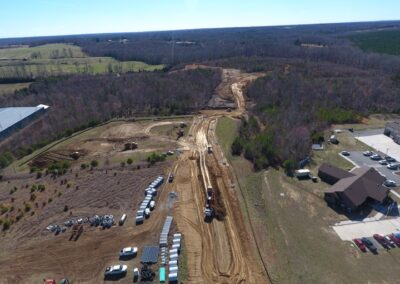 PRINCE EDWARD BUSINESS PARK EXPANSION ROAD | Prince Edward, VA – Complete Construction of Roadway and Utilities
